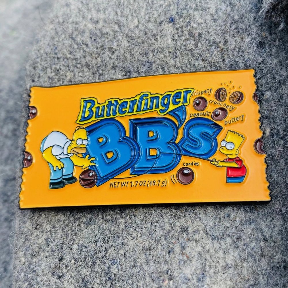 Butterfinger BB's Enamel Pin